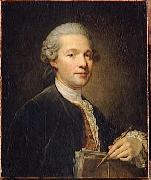 Jean-Baptiste Greuze Portrait of Jacques Gabriel French architect oil on canvas